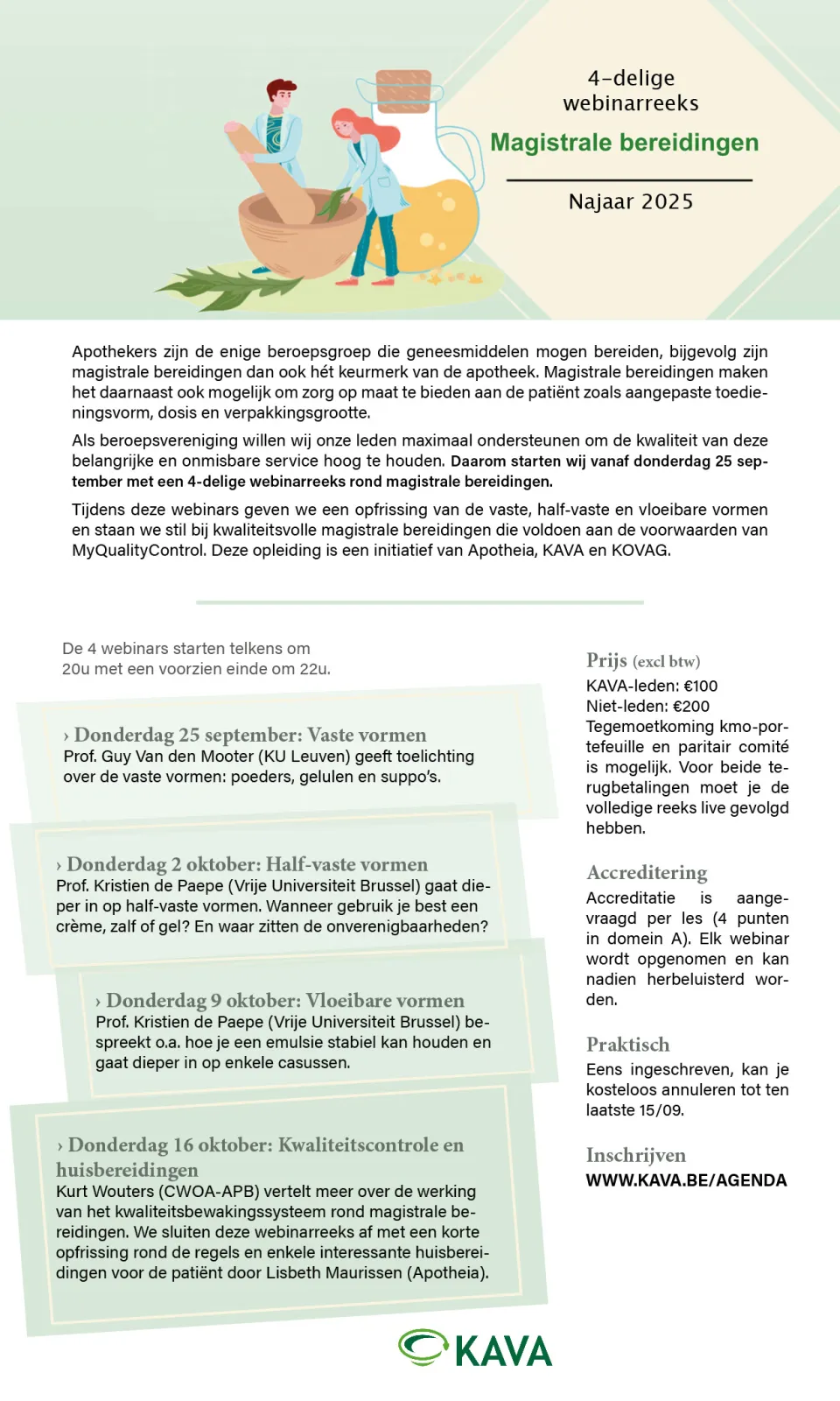 uitnodiging magistrale bereidingen