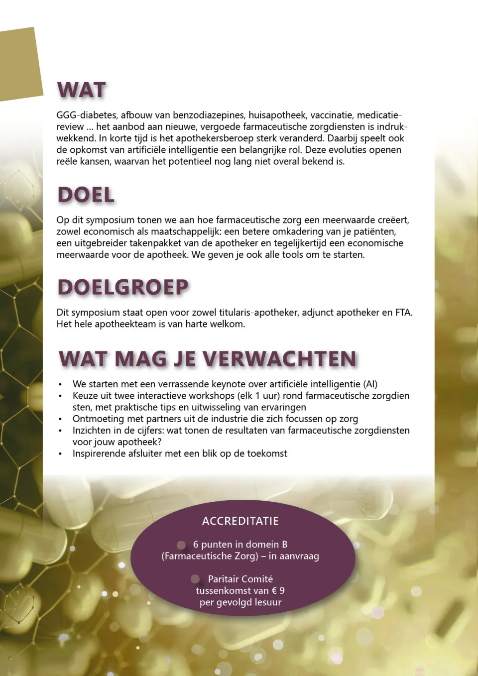 uitnodiging farmaceutische zorg loont 2