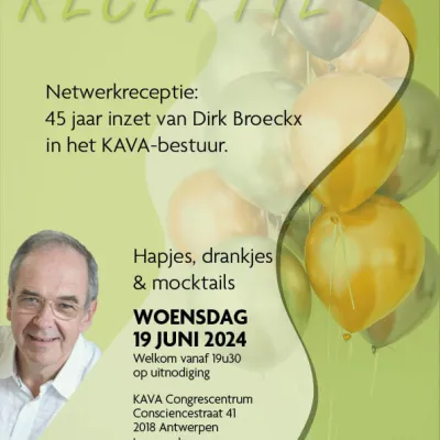 Netwerkreceptie Dirk Broeckx